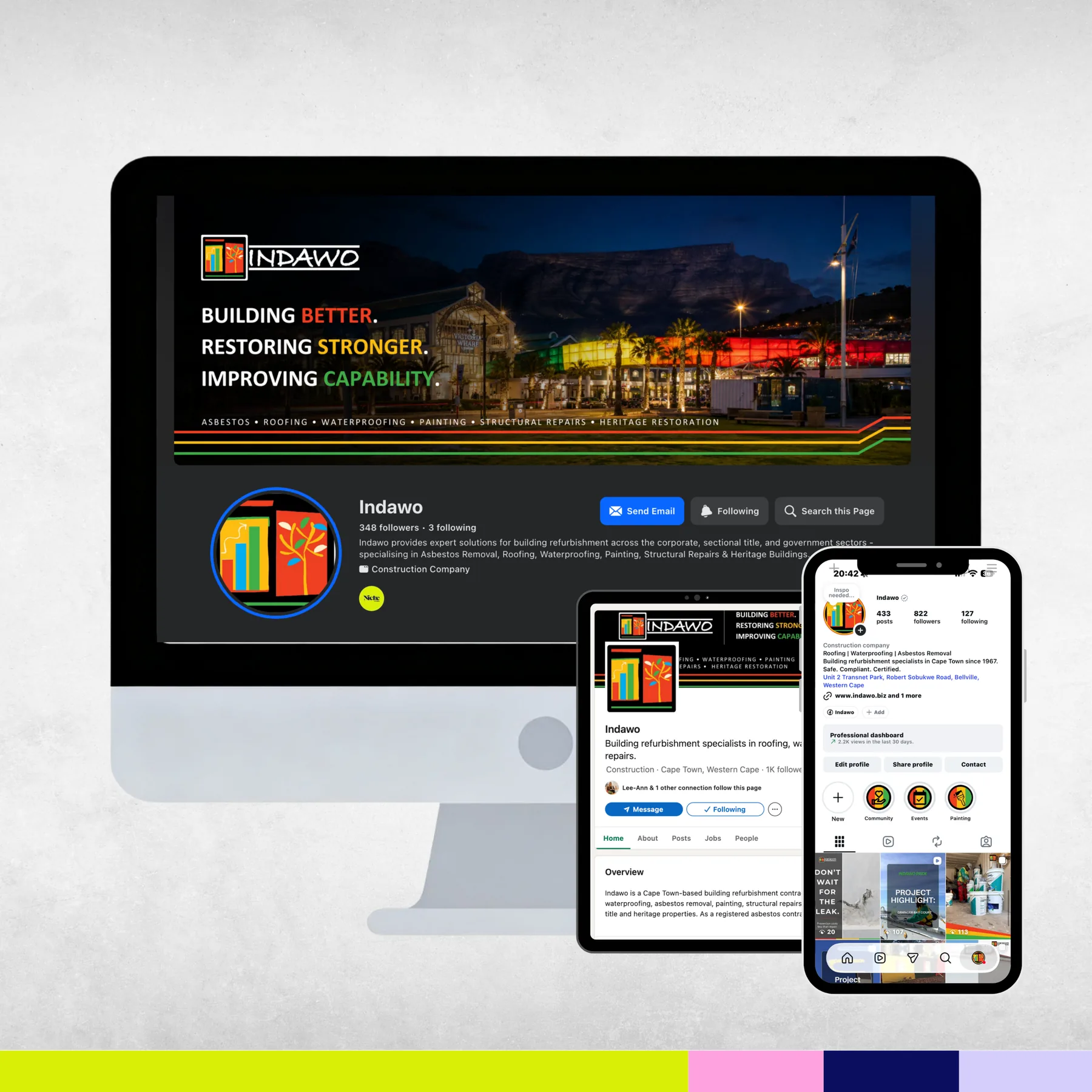 Indawo social media marketing